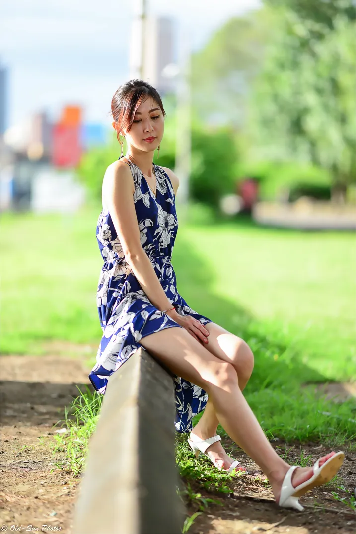 [Mzsock] NO.196 Zhao Tingting dress with cool and high legs street photography#[105P]-65