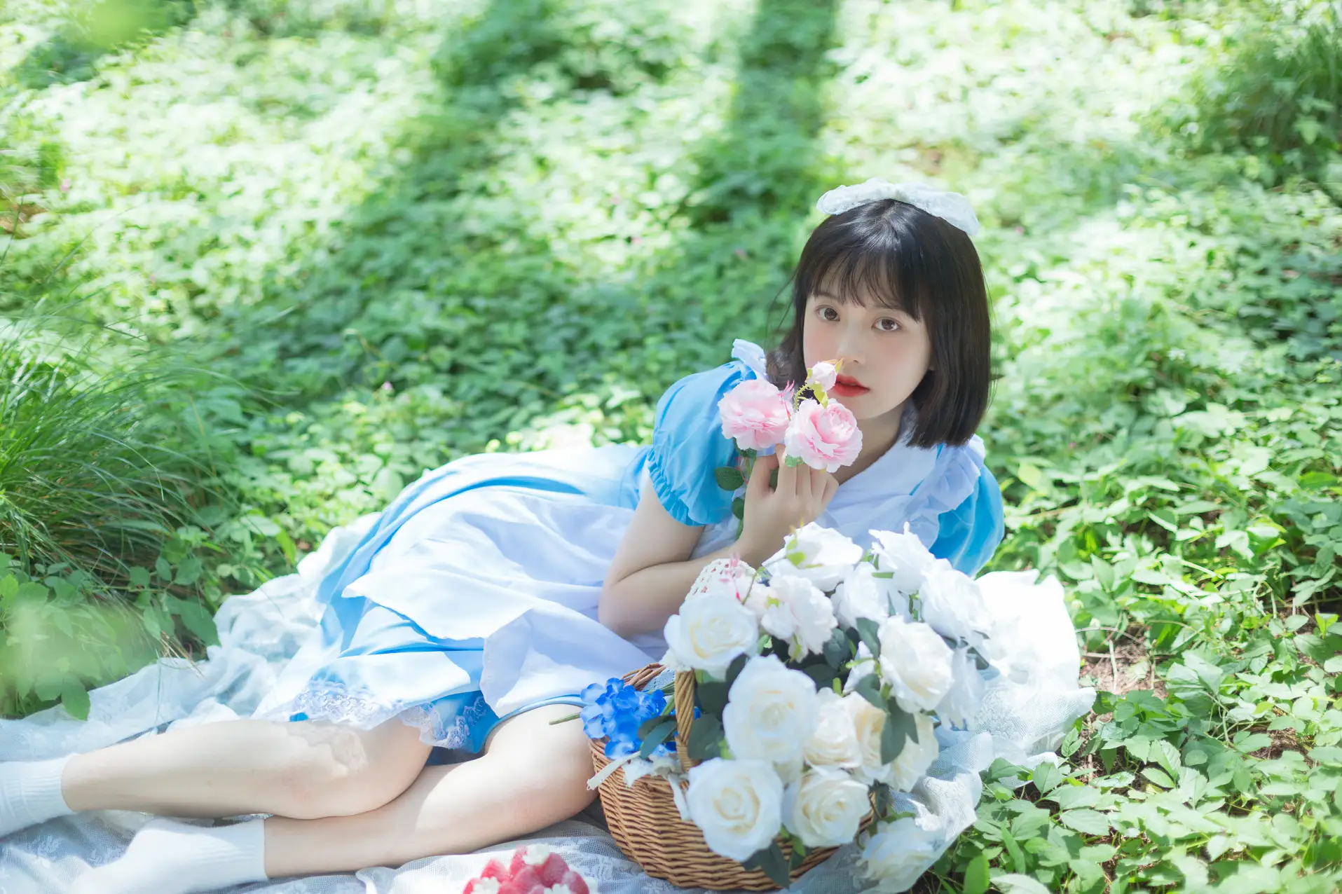 [YITUYU] 2022.08.05 Vol.1628 – Daisies and Strawberries Haji Twist#[32P]-5