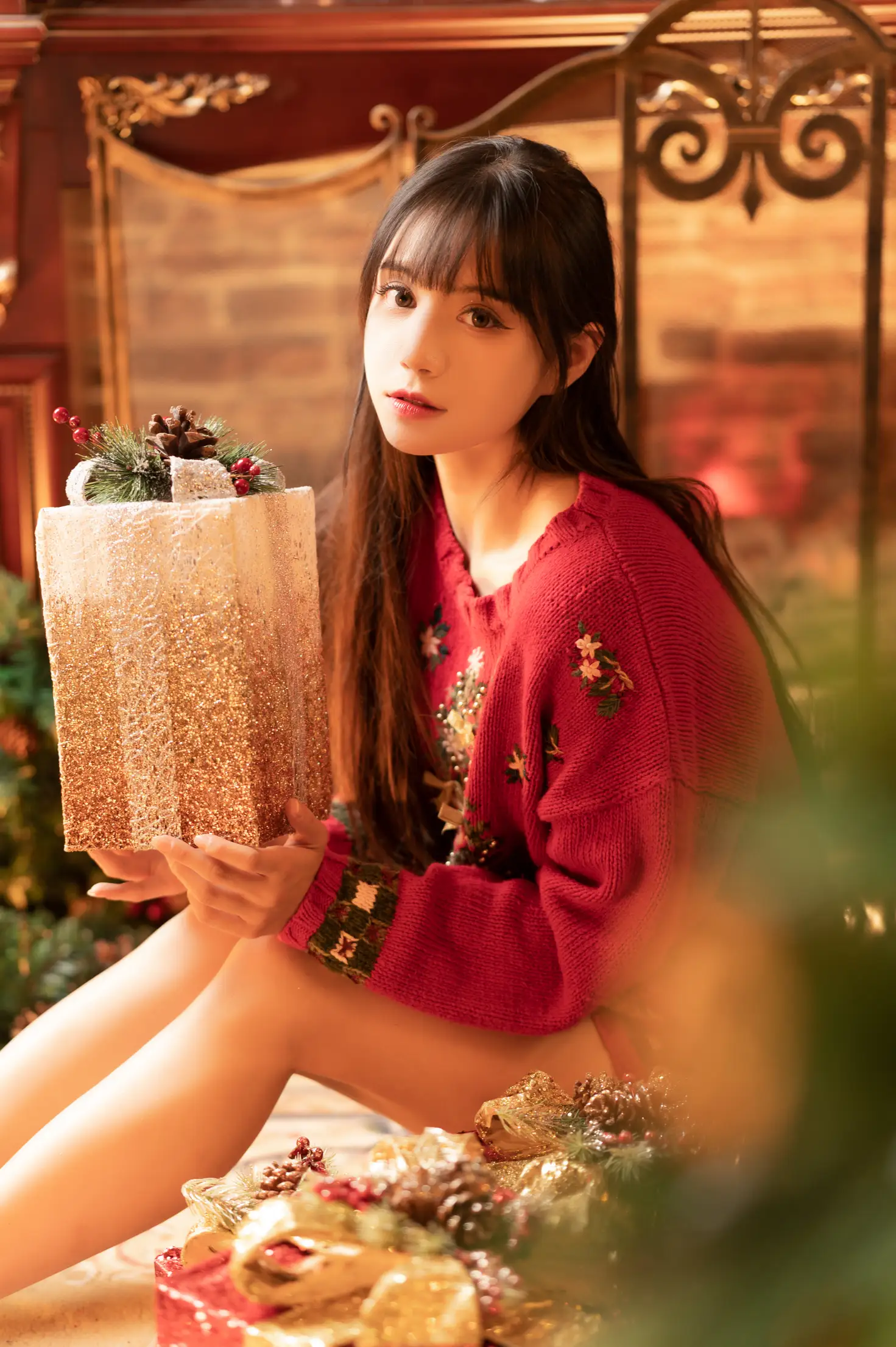 [YITUYU] 2022.05.26 Vol.0988 – Red Christmas Two plus six#[38P]-3